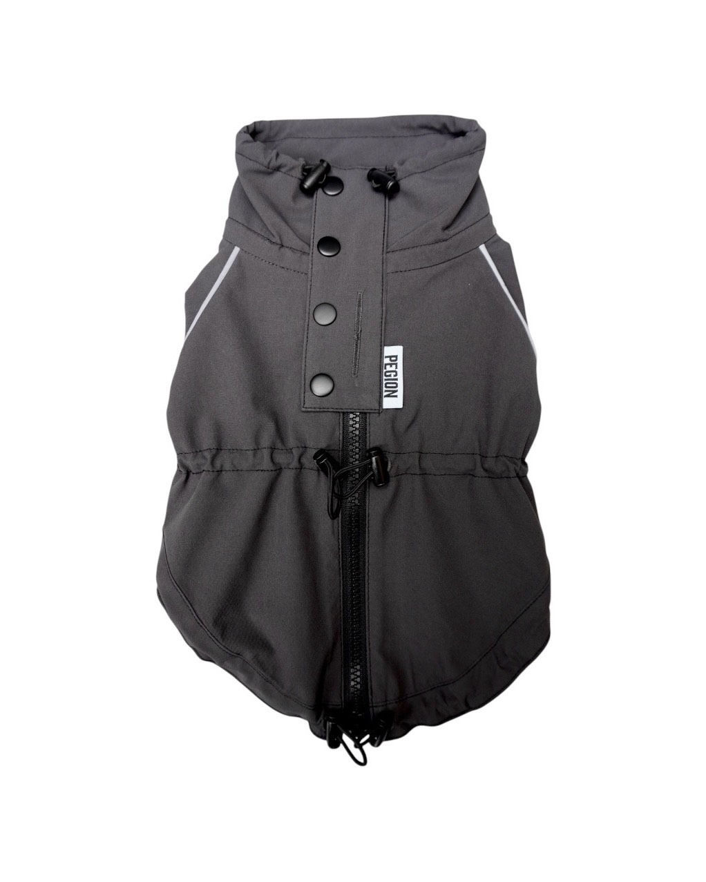 BACK-ZIP BLOUSON BLACK/BLACKの背面